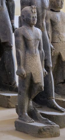 تمثال أسبالتا في متحف كرمة